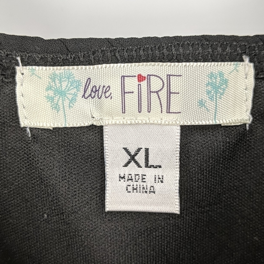 LOVE, FIRE Spaghetti Strap Mini Slip Dress - Picture 3 of 5